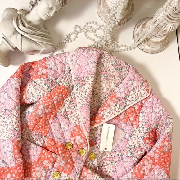 NWT LoveShackFancy Jolyn Reversible Floral Jacket - Picture 14 of 14